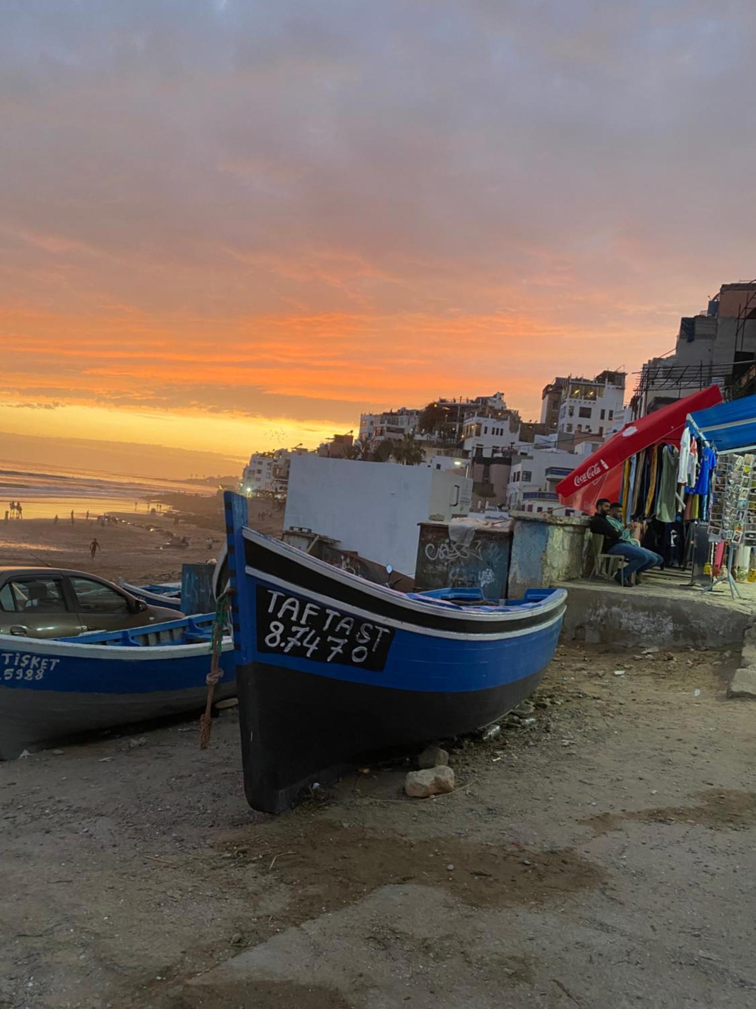Over Sea Taghazout El Baraka Exterior photo